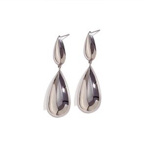 Silver Drop Earrings